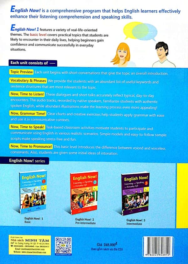 English Now 1 - Listening And Speaking - Ảnh 2